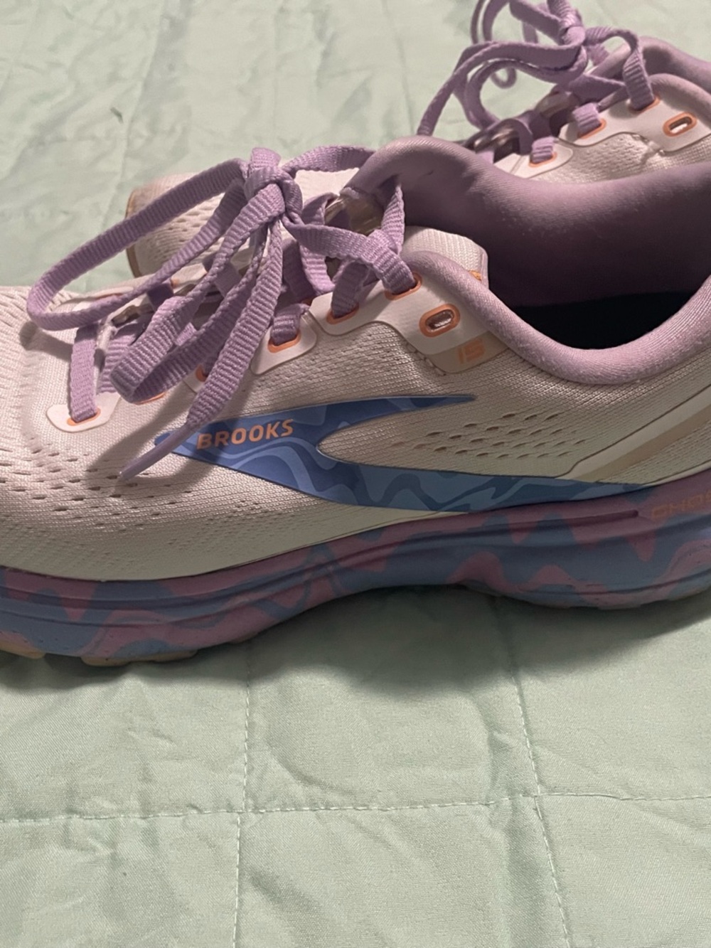 Brooks Women's Pastel Lilac and Blue Running Shoes